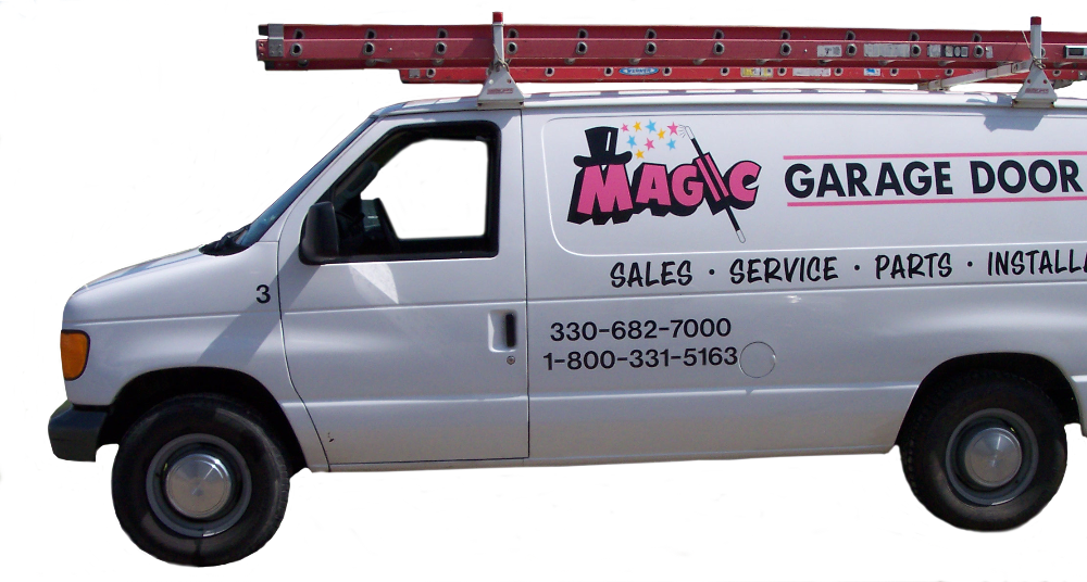 Magic Garage Door Service Van